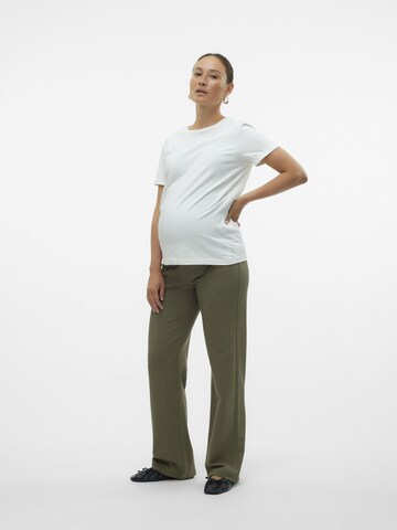 Vero Moda Maternity Regular Trousers 'VMMKammie' in Green: front