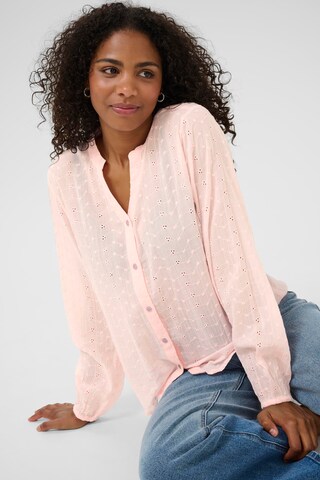 Kaffe Blouse 'May' in Roze
