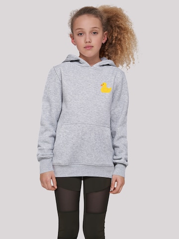 F4NT4STIC Sweatshirt 'Rubber Duck' in Grey: front