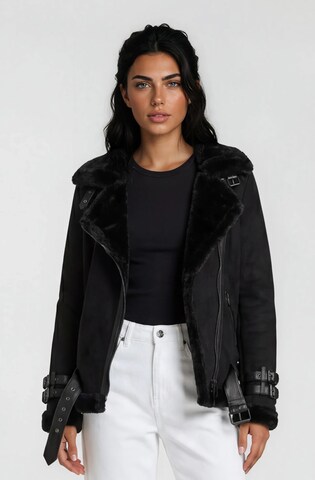 Giacca di mezza stagione 'Aloy' di trueprodigy in nero: frontale