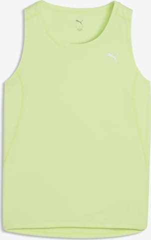 PUMA Sporttop 'Velocity' in Grün: Vorderseite