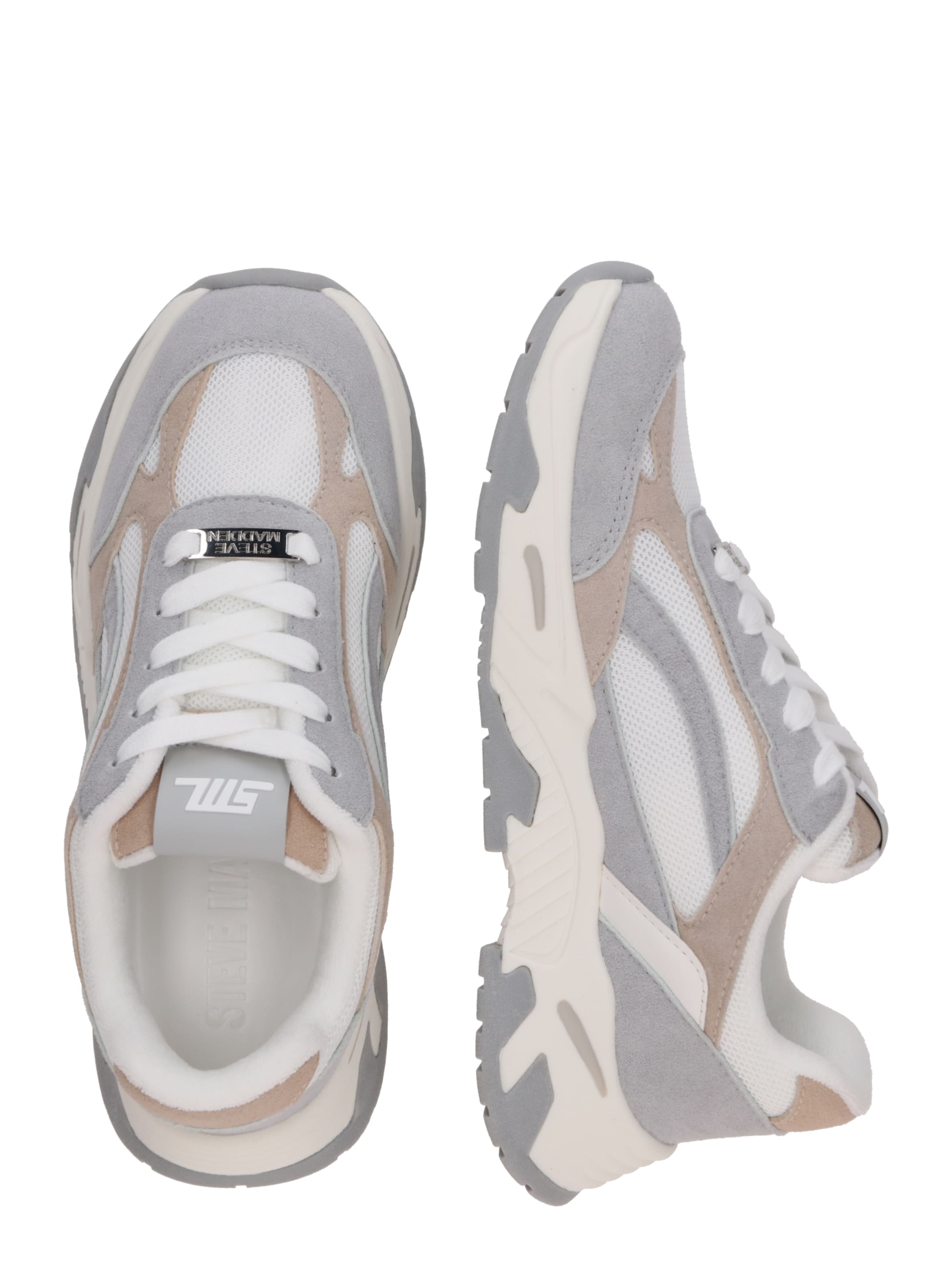 STEVE MADDEN Sneaker low 'Sneak Peak-E' i grå: side