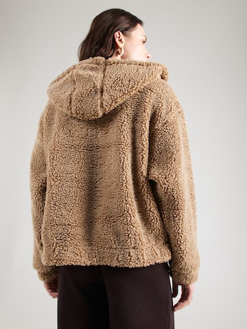 ROXY Jopa iz flisa 'CITY TRACK' | rjava barva