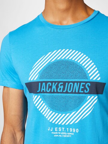 JACK & JONES T-Shirt 'MERAJ' in Blau