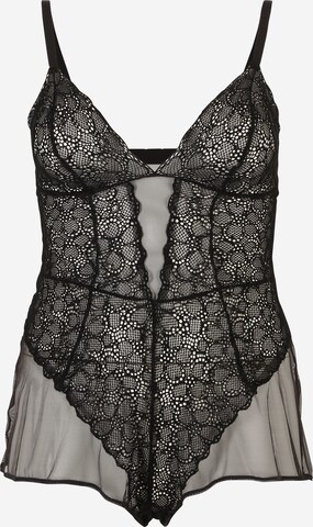 DKNY Intimates Bodysuit in Black: front