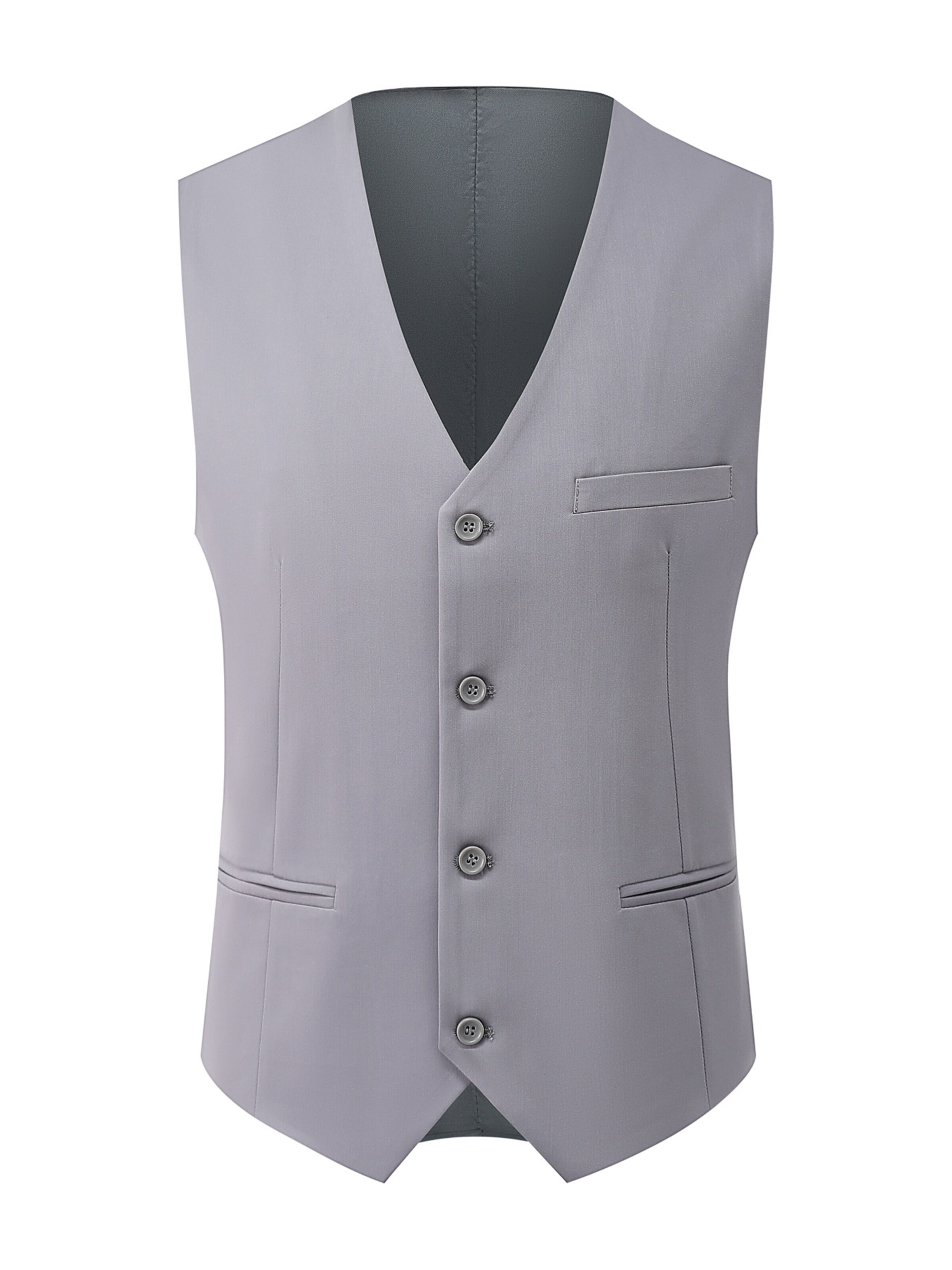 YOUTHUP Slim fit Suit 'Stramm' in Grey
