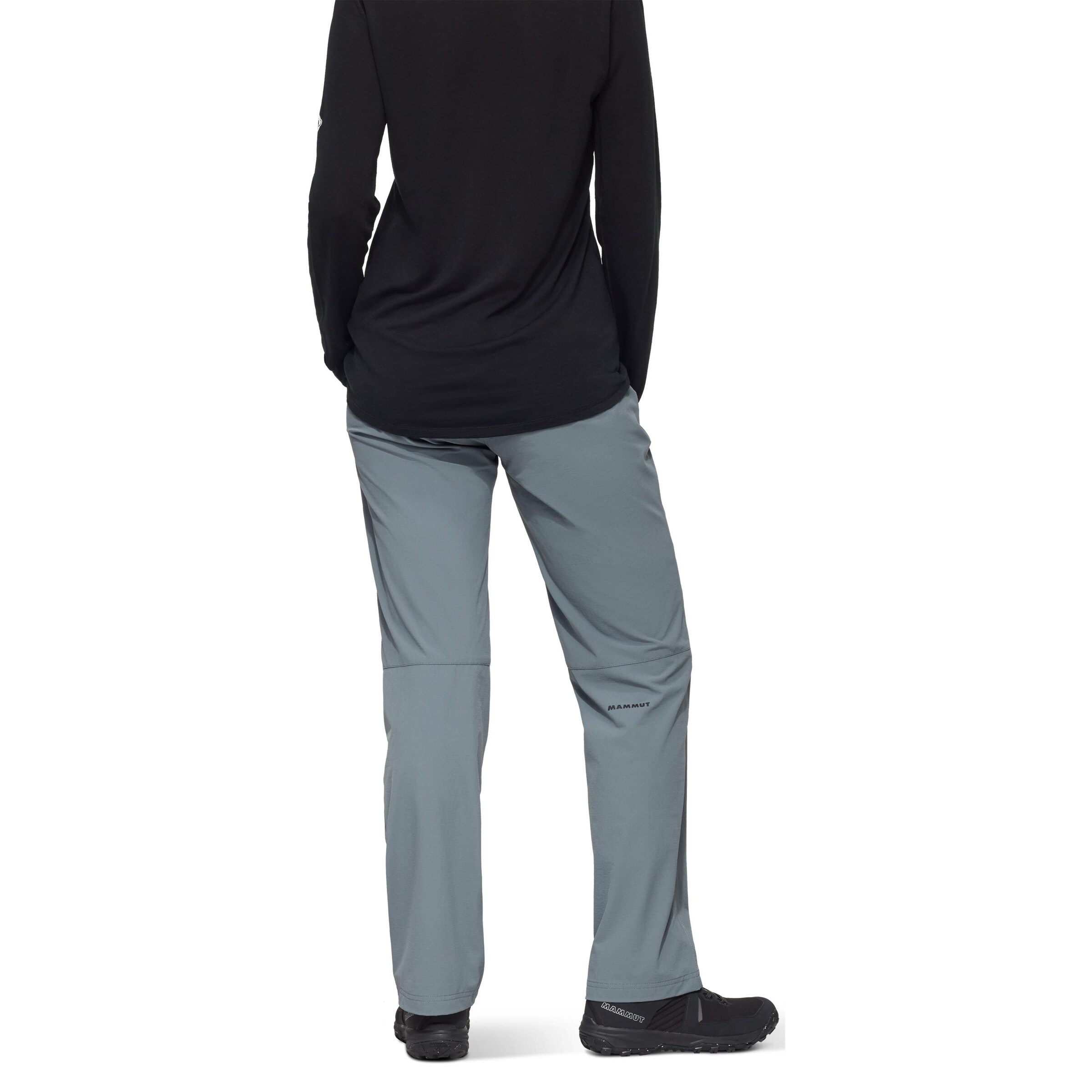 MAMMUT Regular Outdoor Pants 'Hiking V' in Blue