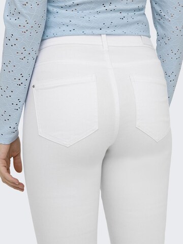 Slimfit Jeans 'WAUW' di ONLY in bianco