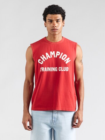 Champion Authentic Athletic Apparel Paita värissä punainen: etupuoli