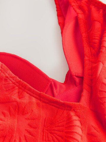 Next Bustier Strój kąpielowy w kolorze czerwony
