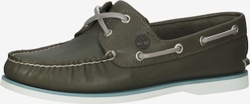 TIMBERLAND Moccasins in Green: front