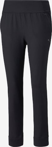 PUMA Tapered מכנסי ספורט בשחור: מלפנים