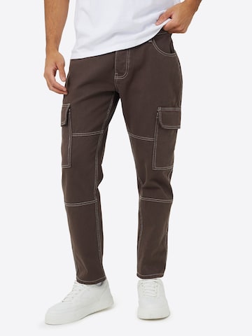 regular Jeans cargo di BRAVE SOUL in marrone: frontale