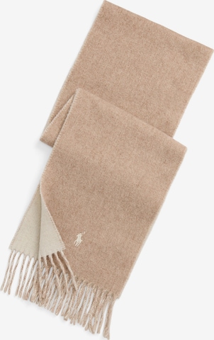 Écharpe Polo Ralph Lauren en gris : devant