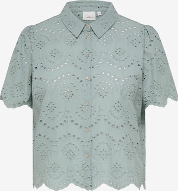 ONLY Carmakoma - Blusa 'CARValais' en verde: frente