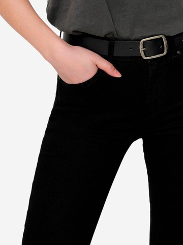 Skinny Jeans 'ONLBLUSH MID SK AK RAW REA2343 NOOS 15167313' di ONLY in nero