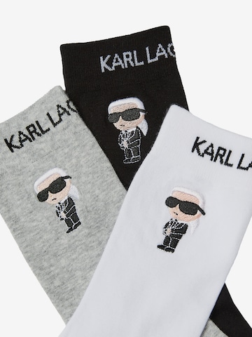 Karl Lagerfeld - Meias em cinzento