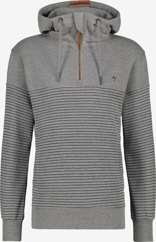 Alife and Kickin Sweatshirt in Grey: front