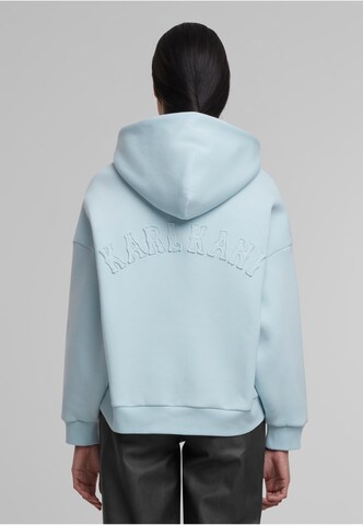 Sweat-shirt 'Signature' Karl Kani en bleu : devant