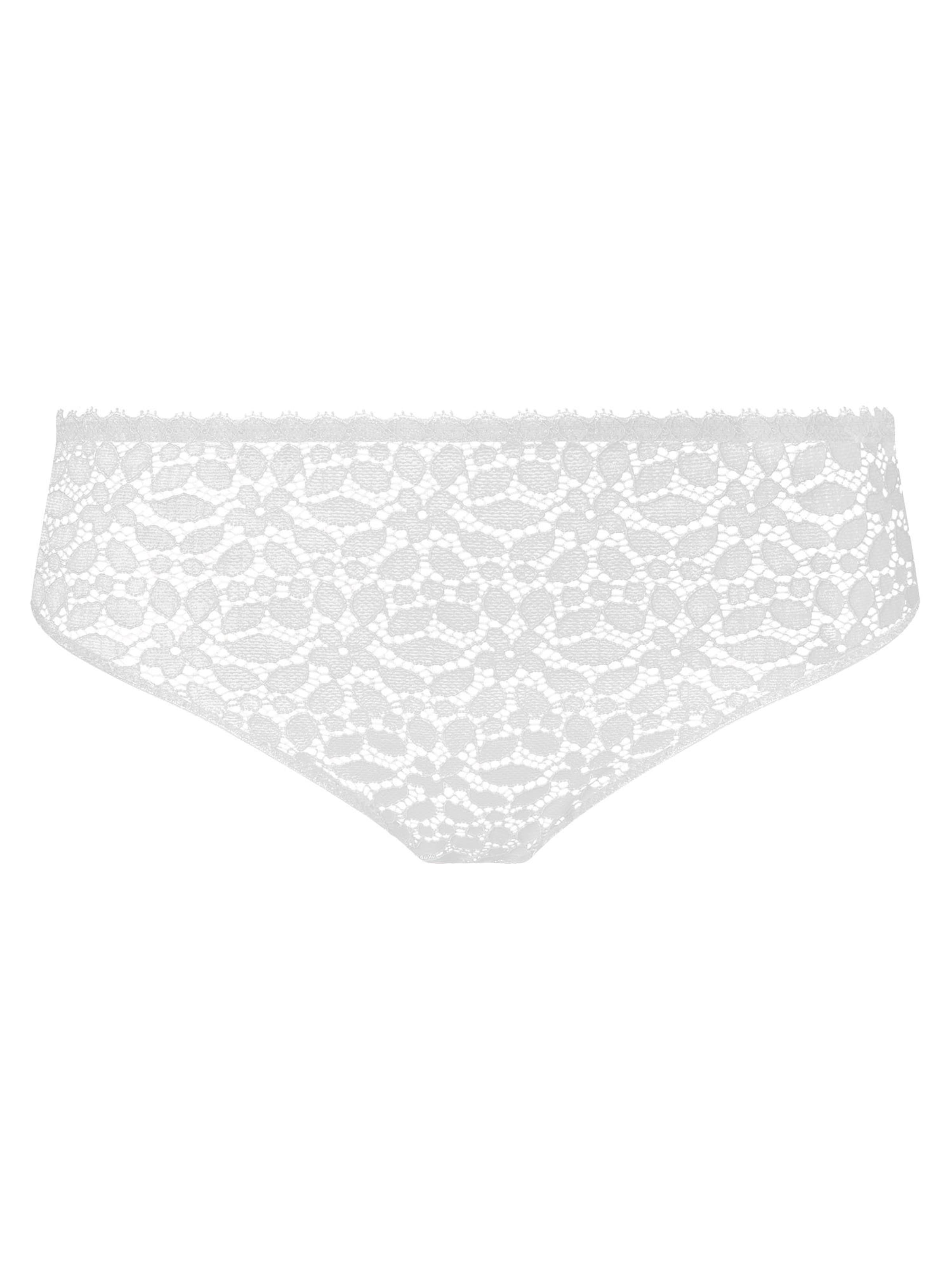 Nur Die Slip ' Lace ' in Wit: voorkant
