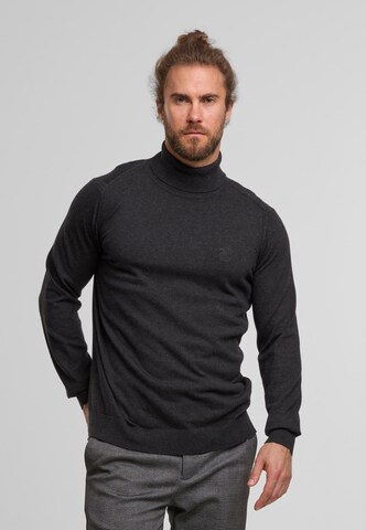 INDICODE JEANS Sweater 'Van Paul' in Black