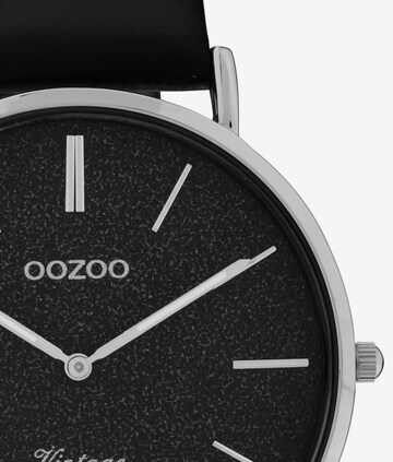 OOZOO Uhr in Schwarz
