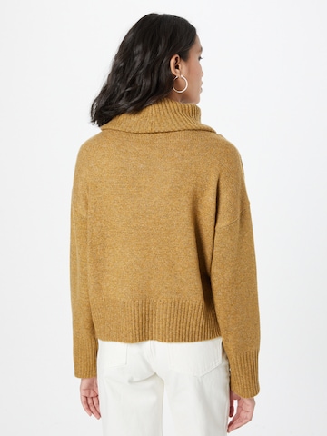 JDY Sweater 'RUE MALENE' in Brown