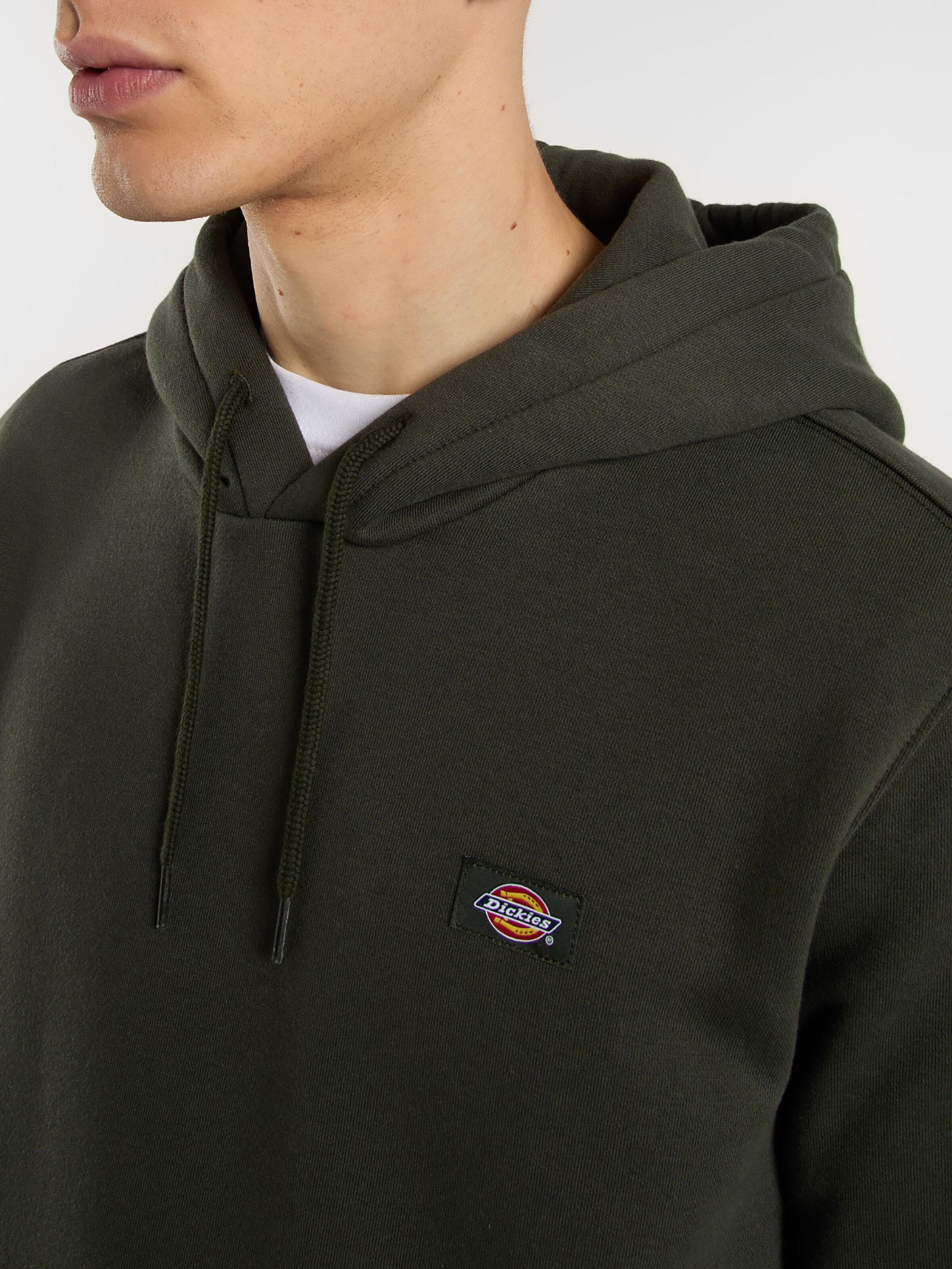 DICKIES Bluză de molton 'Oakport' pe Verde Închis | ABOUT YOU