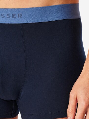 SCHIESSER Boxer shorts '95/5 Cotton' in Blue