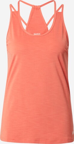 Reebok Sporttop in Oranje: voorkant