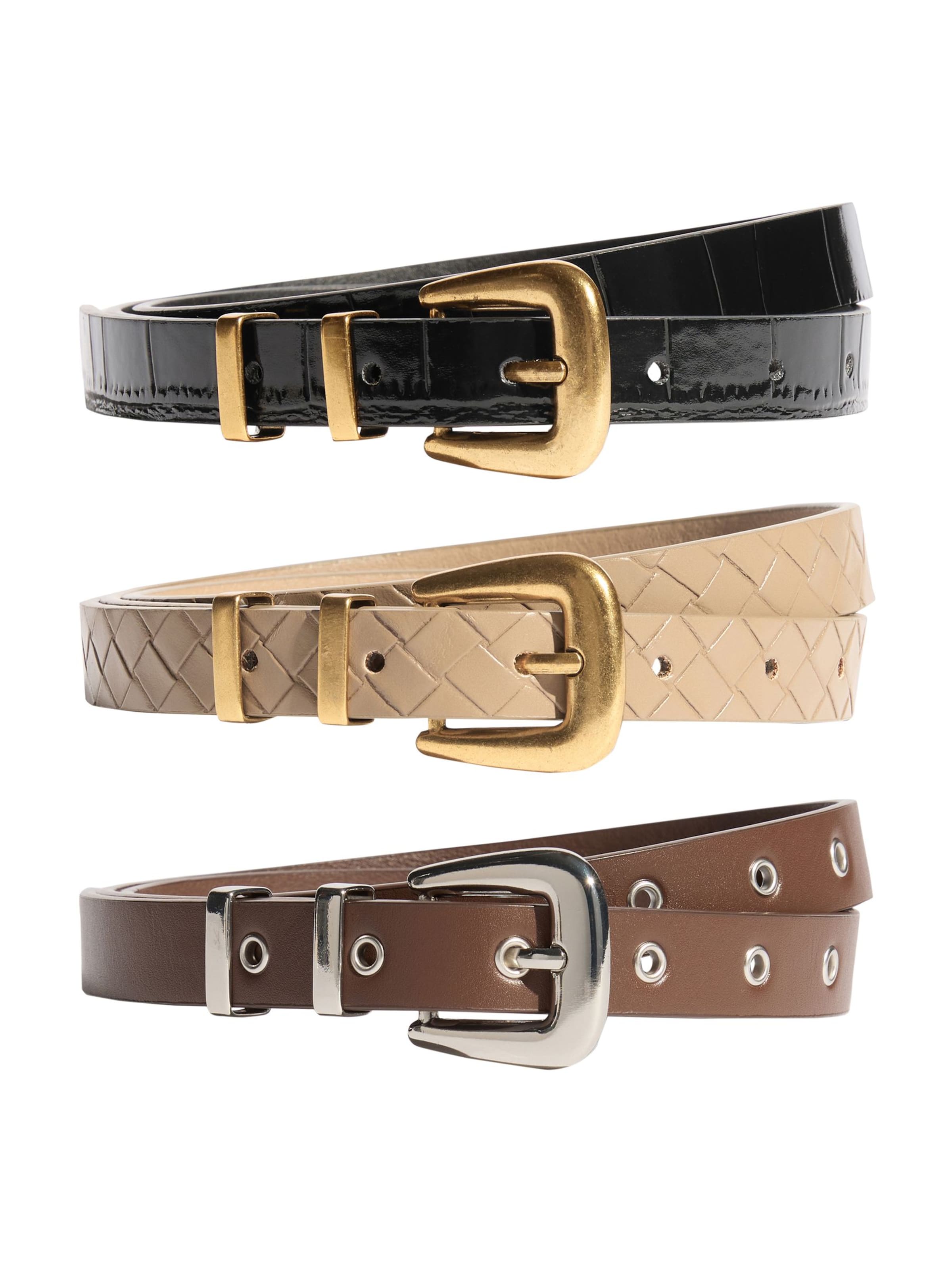 Cintura di Friends Like These in beige: frontale