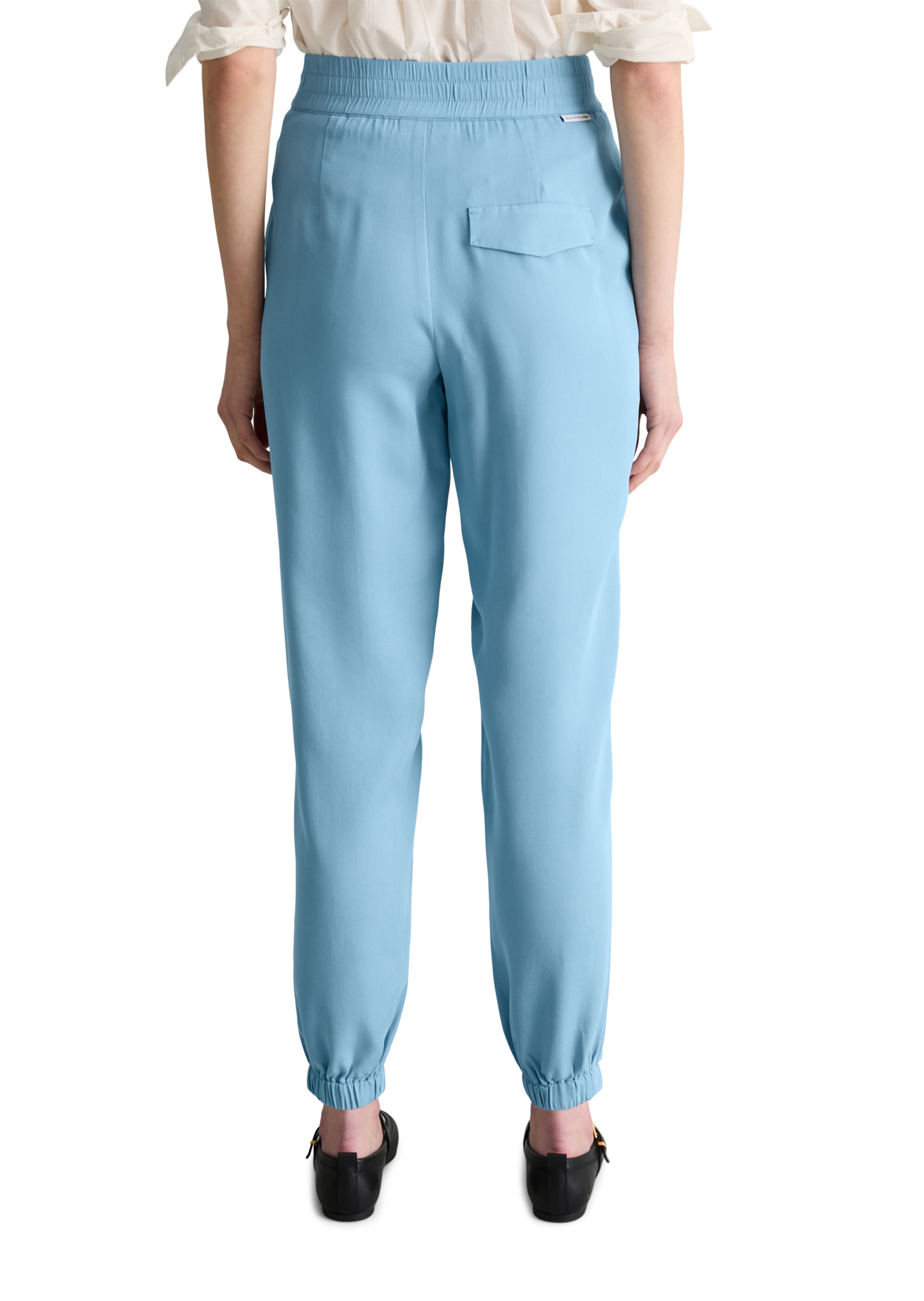 Marc O'Polo DENIM Tapered Broek in Blauw