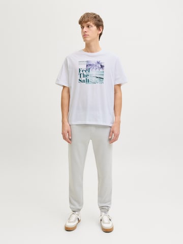 JJ Rebel Majica 'JREBMILES' | bela barva