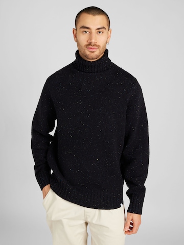 Les Deux Sweater 'Gary Fleck' in Black: front