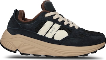 BLACKSTONE Sneakers laag 'V-RILEY' in Blauw: voorkant