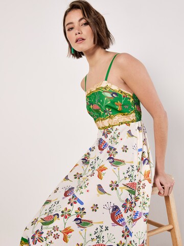 Apricot Dress ' ' in Green
