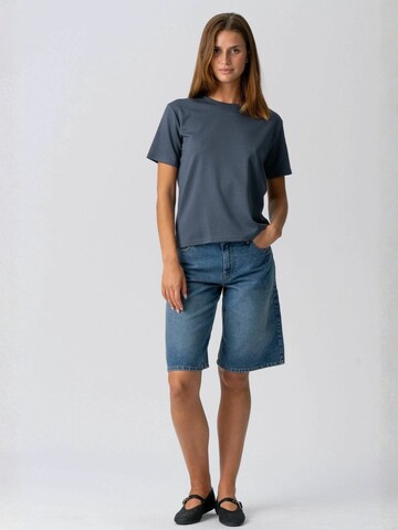 It's May Regular Trousers ' Esme ' in Blue: front