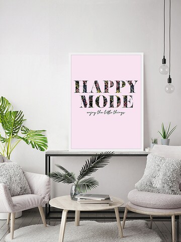 Liv Corday Image 'Happy Mode' in Pink