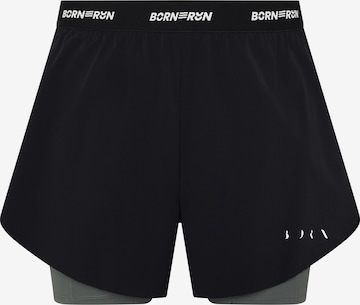 Pantalon de sport ' Kinetic ' Born en noir : devant