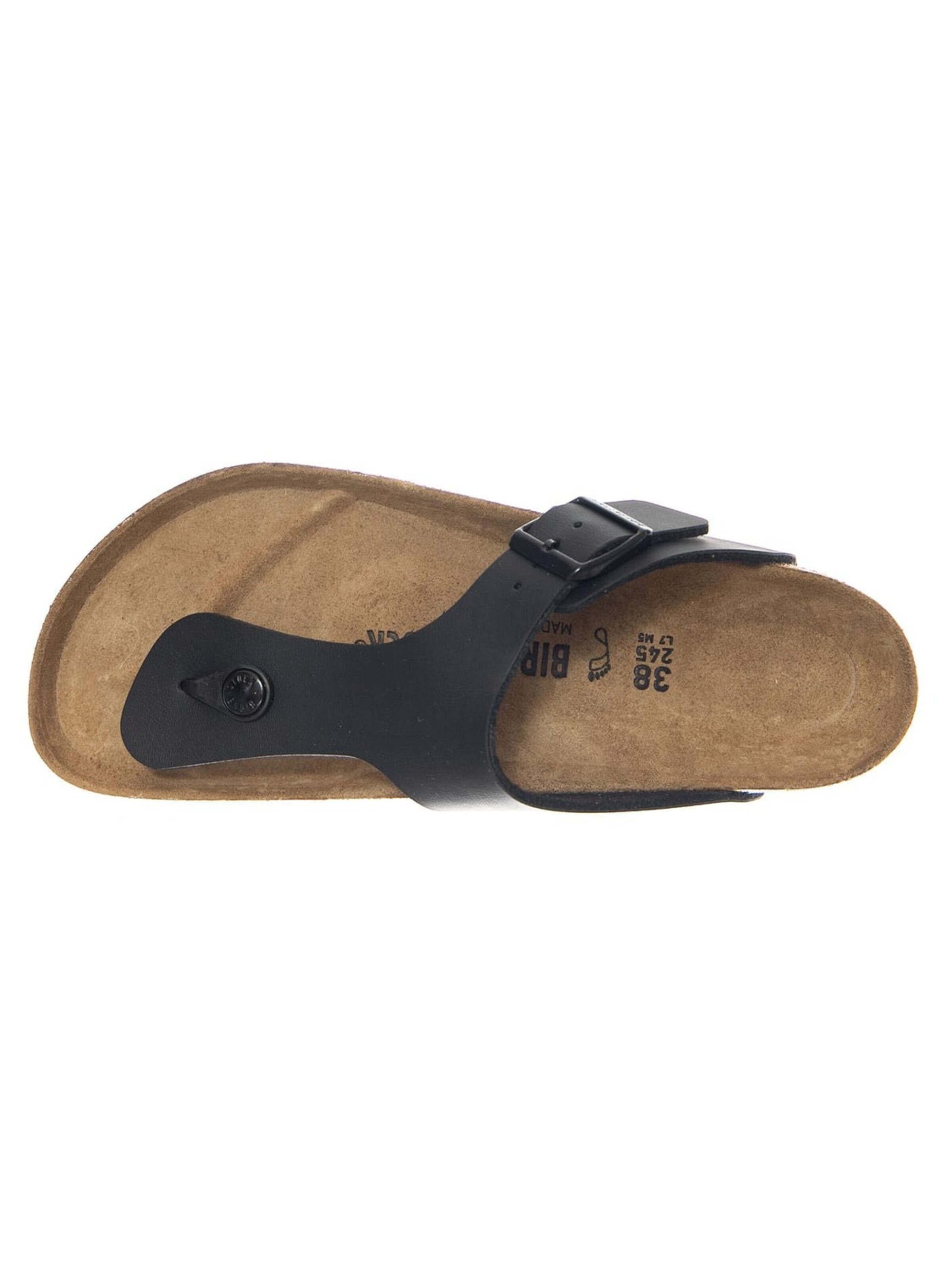 Infradito 'Ramses Birko Flor Regular Fit Black' di BIRKENSTOCK in nero