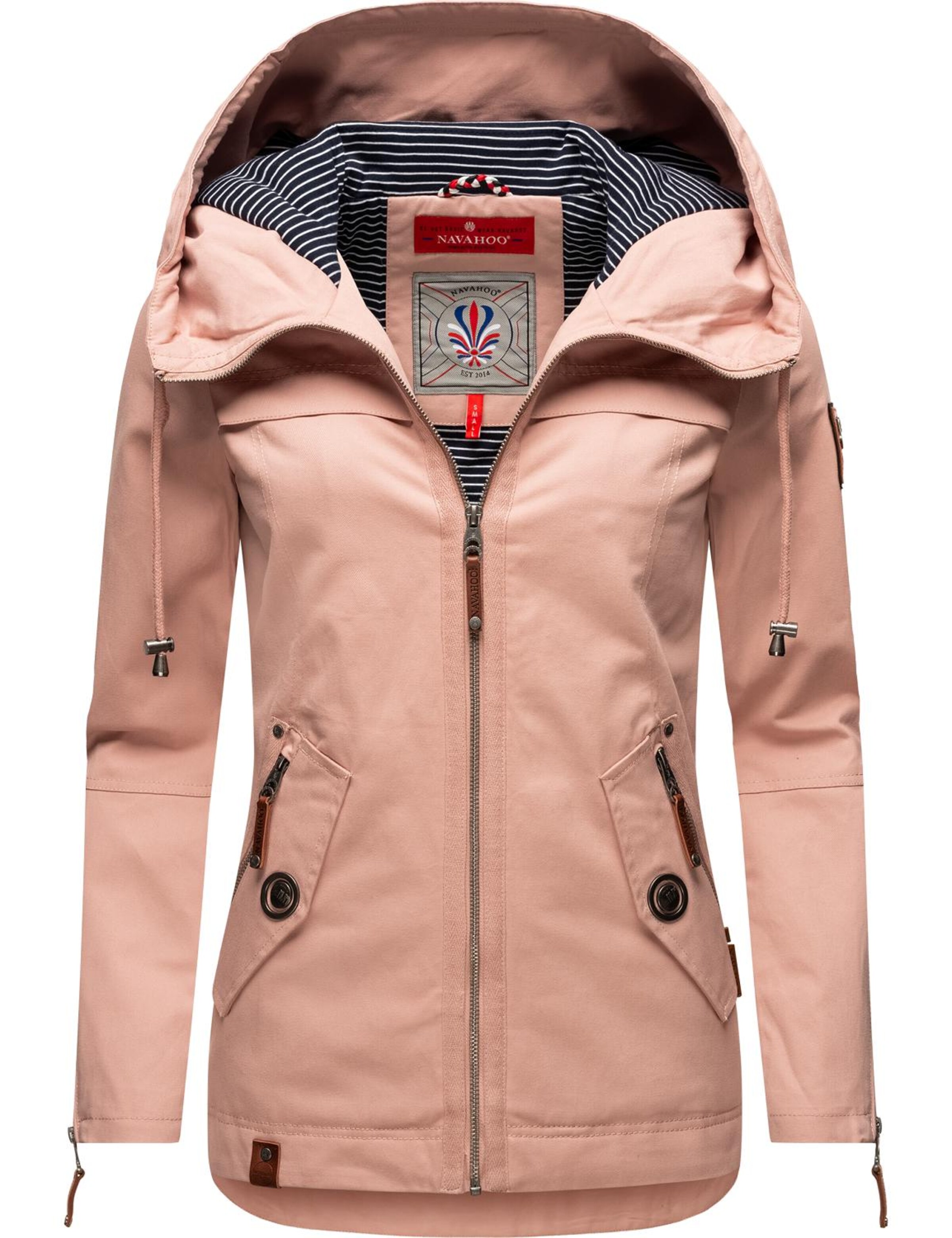 Giacca di mezza stagione 'Wekoo' di NAVAHOO in rosa: frontale