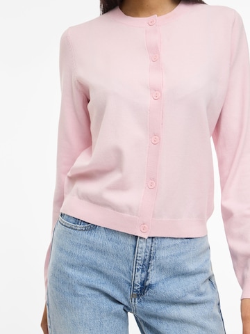 VILA Strickjacke 'VIMalu' in Pink