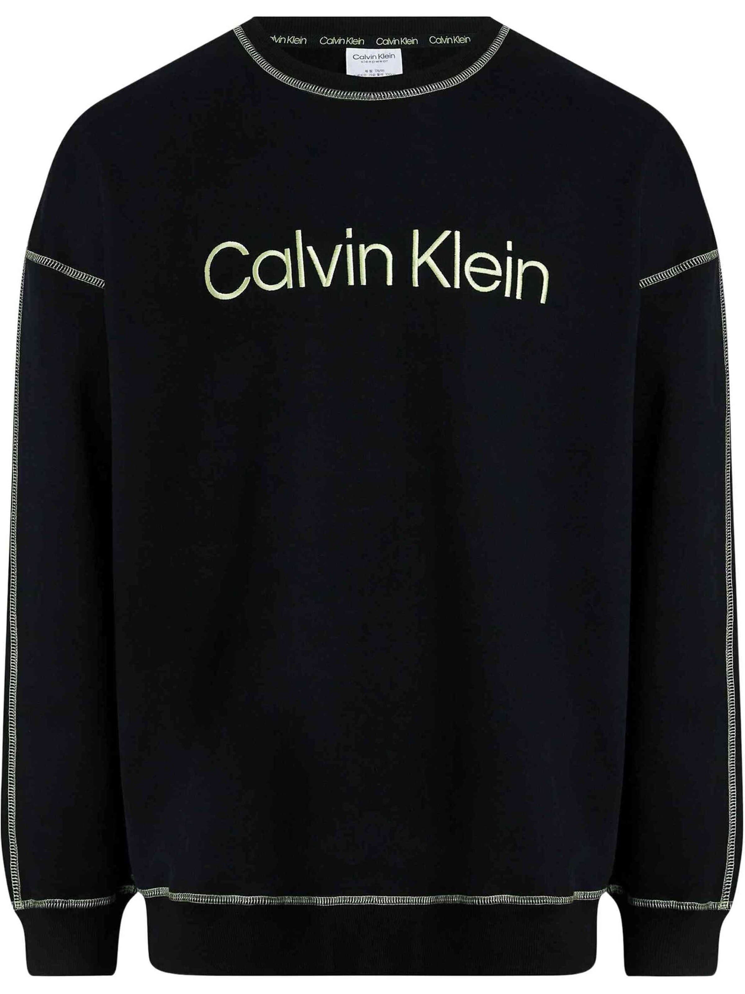 Calvin Klein - Sudadera en negro: frente