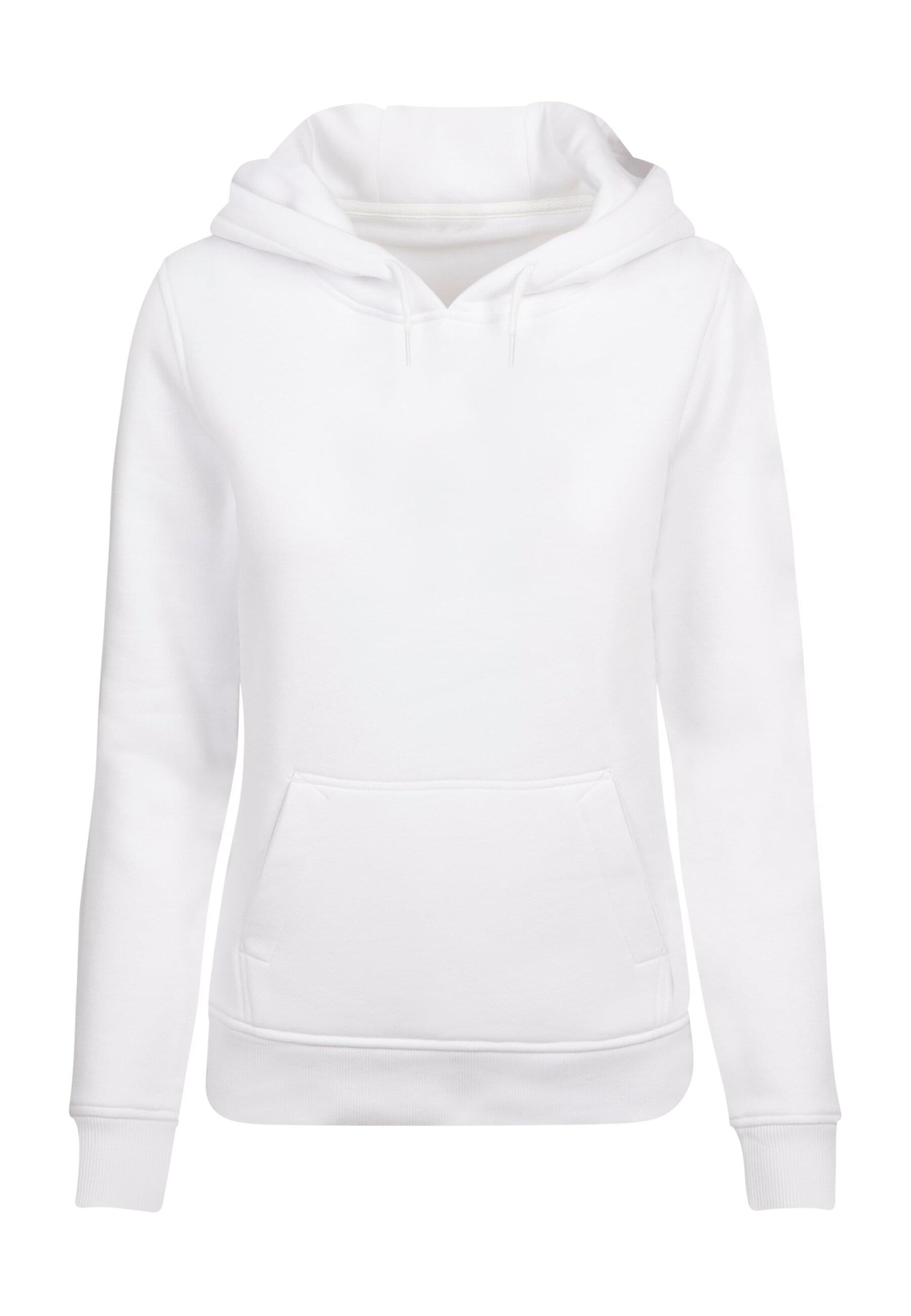 Merchcode Sweatshirt 'Cupid´s Assistant' in Wit: voorkant