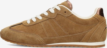 Baskets basses PS Poelman en marron : devant