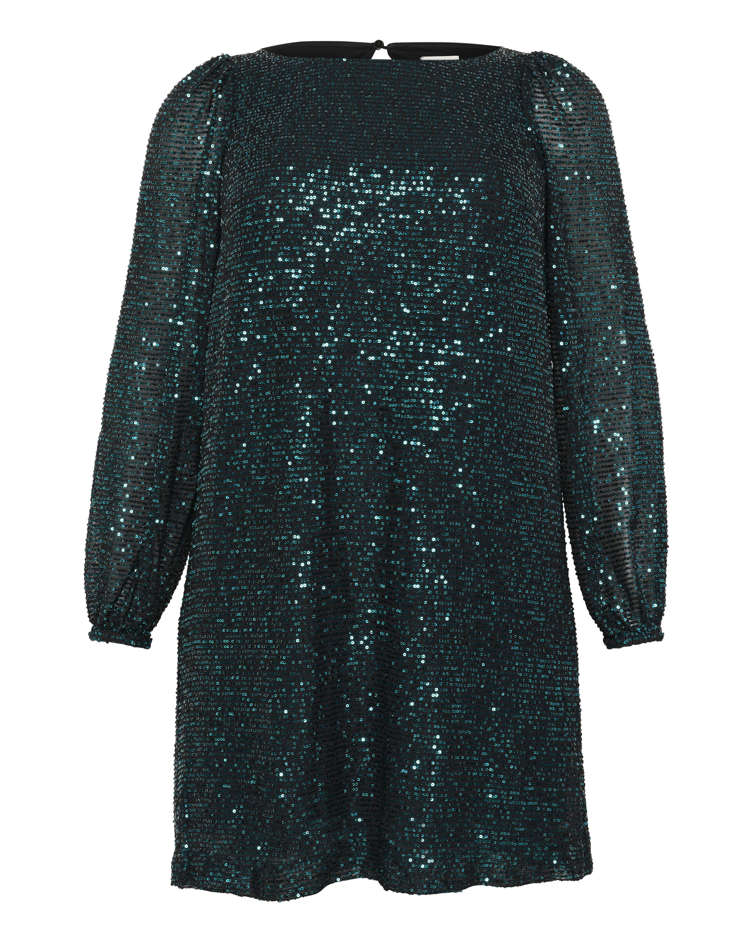 Robe de soirée 'Laila' KAFFE CURVE en vert : devant