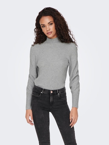 ONLY Pullover 'LESLY' in Grau: predná strana