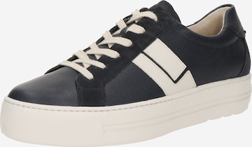 Baskets basses Paul Green en bleu : devant