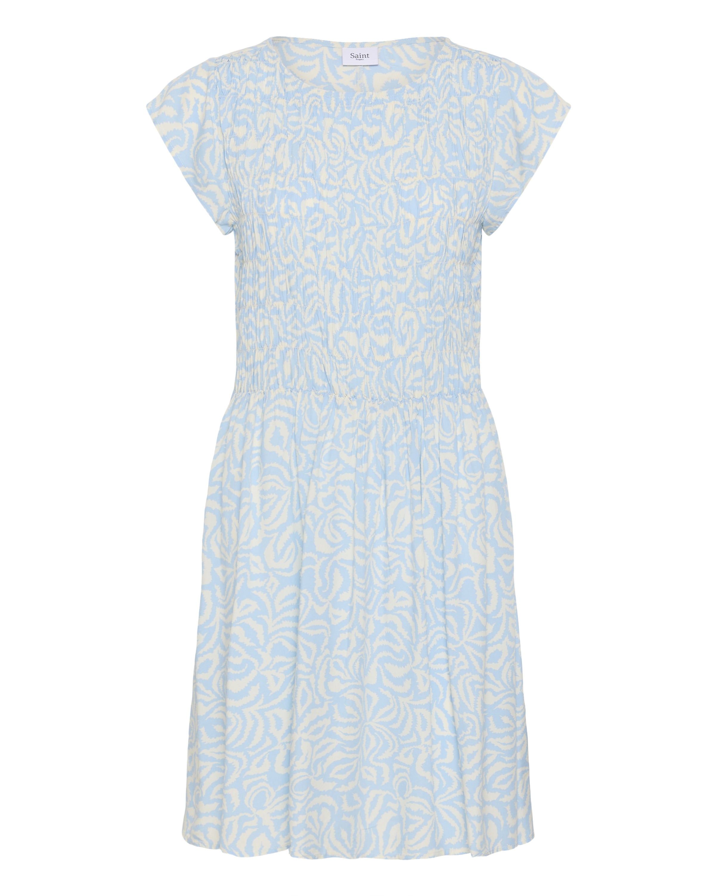 SAINT TROPEZ - Vestido 'SZGisla' em azul: frente