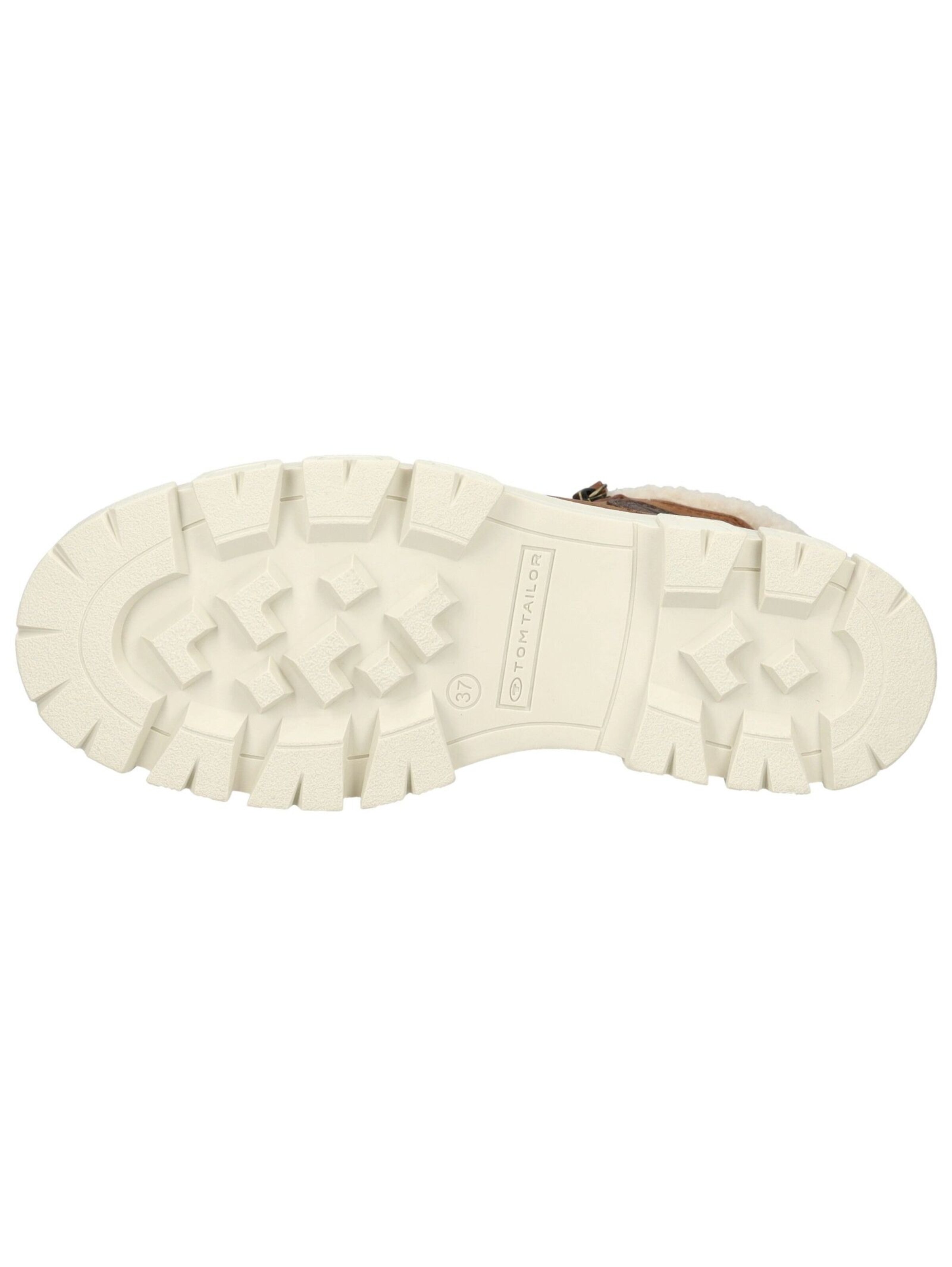 Bottines à lacets TOM TAILOR en marron